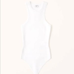Abercrombie White scuba body suit Size Large